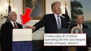 President Trump Explains Why He Signed Ominbus Spending Bill Despite Veto Threat on Twitter