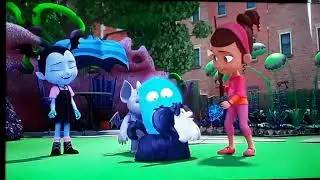 Vampirina Where's Wolfie Poppy Looks After Wolfie Scene + Edgar Wants A Different Pet Scene