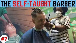 The SELF-TAUGHT Barber — (from the “North Korea of Africa”)