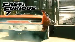 Dom chases Shaw - FAST and FURIOUS 7 (Plymouth vs Maserati) 1080p