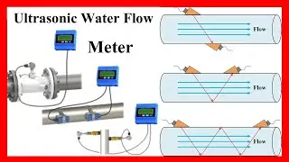 diy  Ultrasonic Water Flow Meter วัดปริมาณน้ำเเบบไร้การสัมผัสด้วย  Ultrasonic