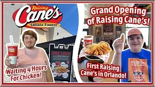 Orlando’s First Raising Cane's is NOW Open! - NEW Chicken Fingers in Central Florida