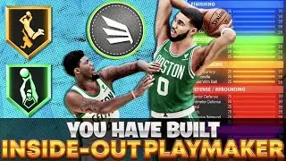 BEST *NEW* INSIDE OUT PLAYMAKER BUILD IN NBA 2K21 NEXT GEN! (JAYSON TATUM BUILD!)