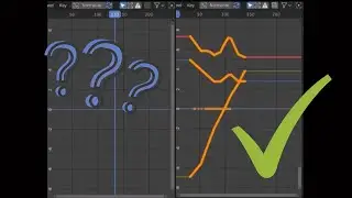 Keyframes not visible in graph editor (Blender)