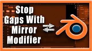 Blender Tutorial: How To Stop Gaps With Mirror Modifier In Blender