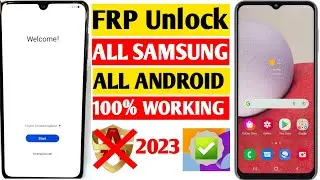 All Samsung FRP Bypass Android 13 With PC - Remove Google Account 2023