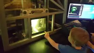 2019-07-31 Space Center Houston - Blake & Grant zero G experiment