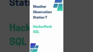 Sharpen your SQL Skills Day 7 | HackerRank SQL Coding Challenge for beginners