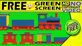 green screen Train | Train | no Copyright Train | cartoon Train | 3d Train | green screen 3d Train