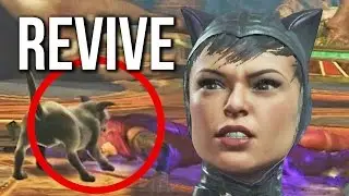 Injustice 2 - Catwoman's CAT can REVIVE her!