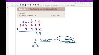 Example 13 add decimals