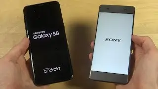 Samsung Galaxy S8 vs. Sony Xperia XA - Which Is Faster?