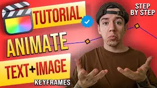 How to Animate Text or Image with Keyframe in Final Cut Pro X