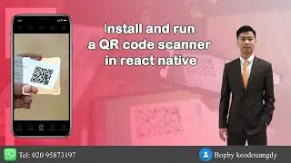 Install and run a QR code scanner in react native
