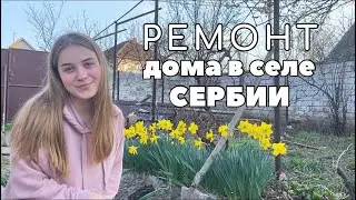 Часть 1. Ремонт дома в селе Сербии. Реновирование участка