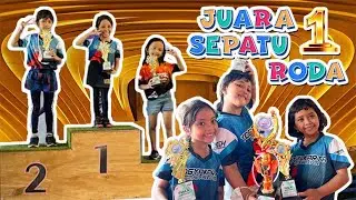 LEIKA GOT THE FIRST PLACE IN ROLLERSKATING COMPETITION! 😍 FUNNY KIDS VIDEO