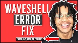 How To Fix Waves Wavesshell VST Error Part 2 (Step-By-Step Tutorial)