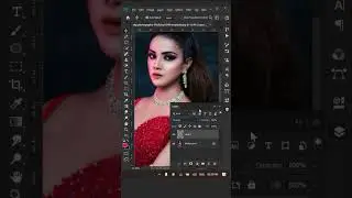 How to add skin texture on smooth skin in photoshop #shorts