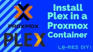 Free Movies with a Plex home media server installed in a Proxmo Container