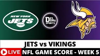 NEW YORK JETS VS MINNESOTA VIKINGS LIVE 🏈 NFL Game Score Play-by-Play Week 5 - OCT 5, 2024