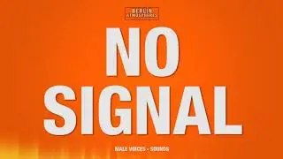 No Signal SOUND EFFECT - Male Voice No Signal SOUNDS SFX