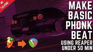 I LEARNED HOW TO MAKE PHONK IN 1 HOUR. (In Reaper Alternative of FL Studio ) Tutorial 2023