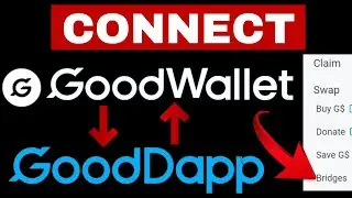 Connect GoodDollar Wallet to GoodDapp in Minutes | Claim, Swap & Stake G$ FAST! (GoodDollar  Update)