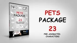 Explainer video PETS package after effects template