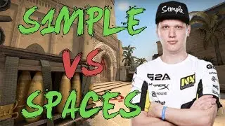 CSGO: POV Na'Vi s1mple vs Space Soldiers (27/12) mirage @ ESL Pro League Season 7 EU