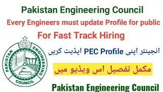 PEC Registered Engineers Profile for Public, Fast Track Hiring | get hire quickly |