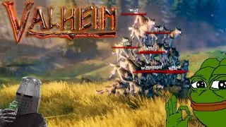 Волки рвут все (почти)😃  | Valheim