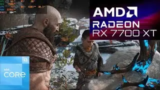 RX 7700 XT God of war