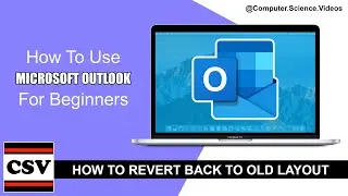 How to SWITCH Back to the Classic Version of Microsoft Outlook On a Mac Using the Desktop App - New