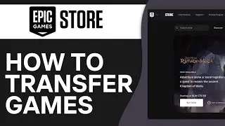 How To Transfer Games To Another Account Epic Games (Easy Tutorial)