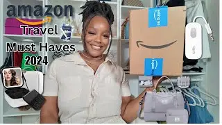 I WENT CRAZY ON TRAVEL ESSENTIALS!! AMAZON TRAVEL MUST HAVES 2024!