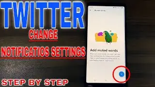 ✅ How To Change Twitter Notifications Settings 🔴