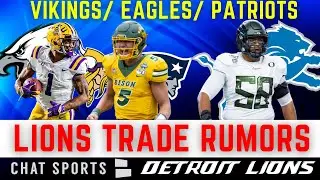 Today’s Lions Rumors: Detroit Lions Trade With Vikings, Eagles, Or Vikings? Penei Sewell At 7?