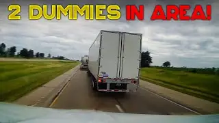 AMERICAN TRUCK DRIVERS DASH CAMERAS | Trucker Road Rage, Close Call, Tailgating, Bad Truckers! #256