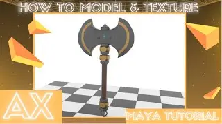 Modeling an Ax - Maya Tutorial