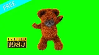 GREEN SCREEN Teddy Bear  Dancing #short