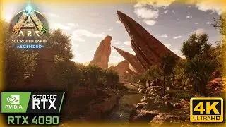 🔵 INSANE GRAPHICS Scorched Earth | ARK: Survival Ascended | RTX 4090 | i9-13900K | EPIC 4K ULTRA