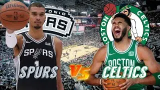 San Antonio Spurs vs Boston Celtics Live Play by Play & Scoreboard