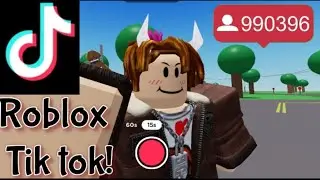 Roblox Rec it Roblox tik tok | Now you can make tiktok video on roblox!!!!