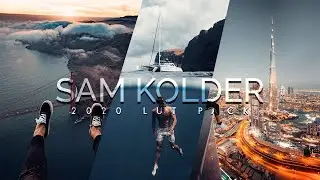 2020 Sam Kolder Color Grading LUT PACK!