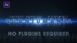 ANTMAN and the WASP QUANTUMANIA Free Template! 100% After Effects