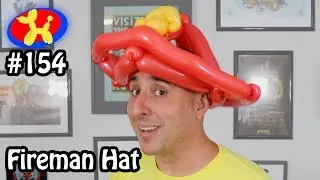 Fireman Hat - Balloon Animal Lessons #154