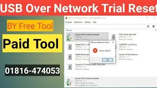 USB Over Network Trial Reset  BY gsmunlockerbd.com