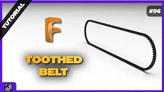 Design a Toothed Belt in Fusion 360 | Fusion 360 Tutorial 2021 | It’s made EZy
