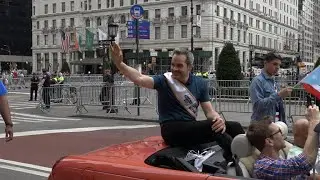 David Begnaud honored at Puerto Rican Day Parade