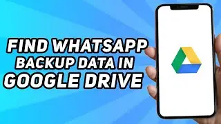 How to Find Whatsapp Backup Data in Google Drive (2024)